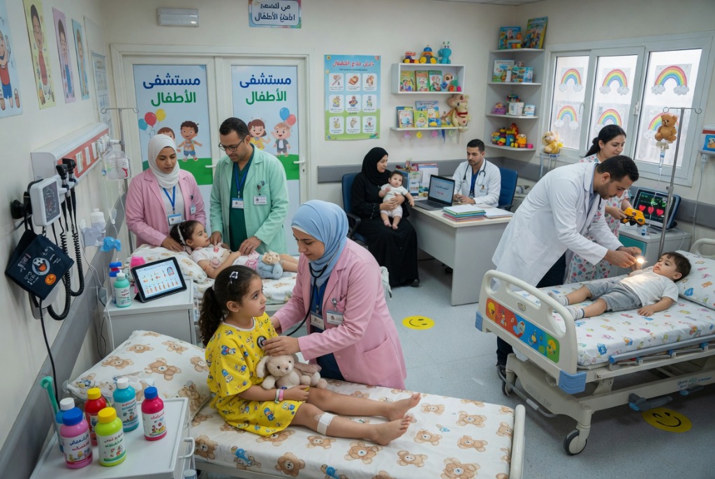 القوافل الطبية والمساعدات الميدانية